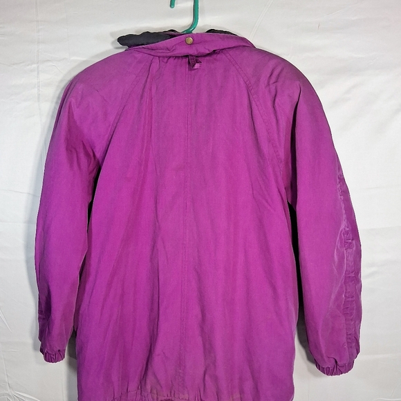 Women's Small Current Seen Vintage "Barbie" Quilted Magenta/Fuschia Winter Coat - Picture 4 of 10